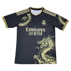 Real Madrid Dragon Special Černá 2024-25 - Fotbalové Dresy (S/S)